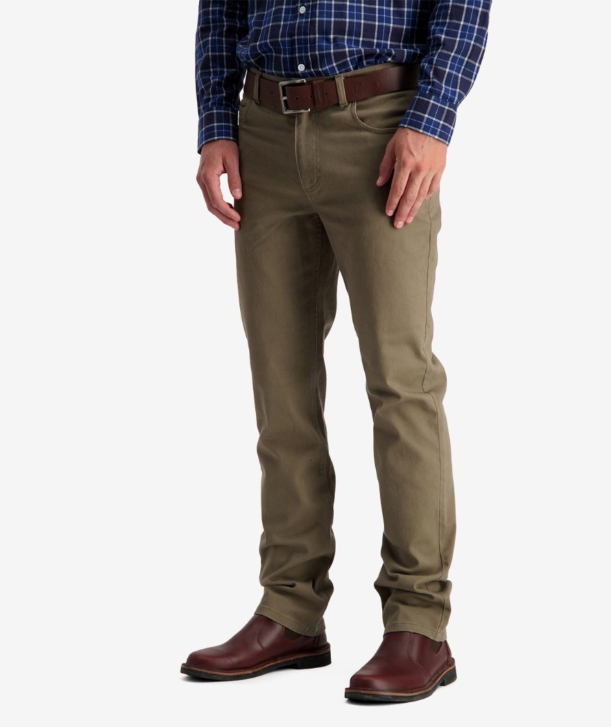 Men Swanndri NZ Pants | Men'S Rifle Cotton Stretch Jean