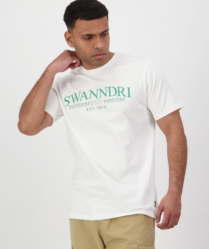 Men Swanndri NZ Printed T Shirts | Men'S Traverse T Shirt