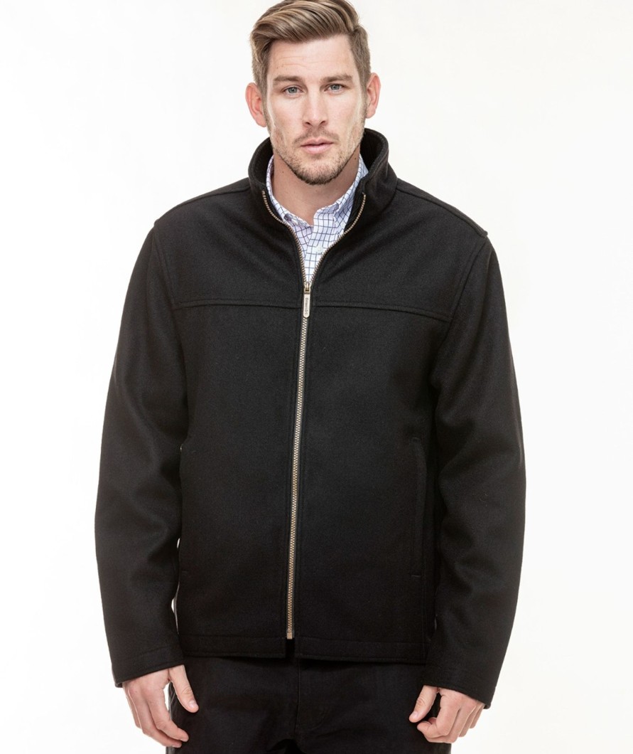 Men Swanndri NZ Wool Jackets | Men'S Falcon Wool Jacket