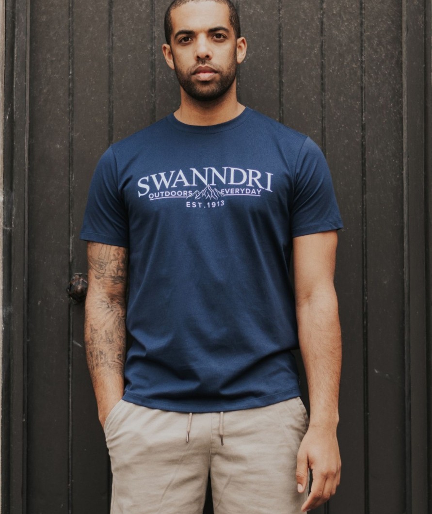 Men Swanndri NZ Printed T Shirts | Men'S Traverse T Shirt