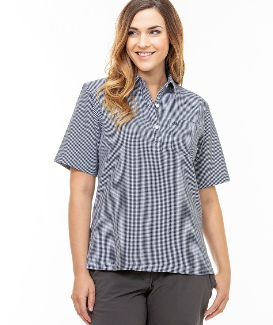 Women Swanndri NZ Short Sleeve Shirts | Women'S Tasman Short Sleeve Shirt