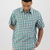 Men Swanndri NZ Short Sleeve Shirts | Men'S Paihia Short Sleeve Shirt