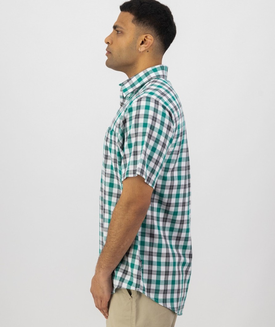 Men Swanndri NZ Short Sleeve Shirts | Men'S Paihia Short Sleeve Shirt