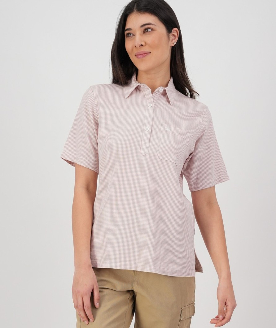 Women Swanndri NZ Short Sleeve Shirts | Women'S Tasman Short Sleeve Shirt