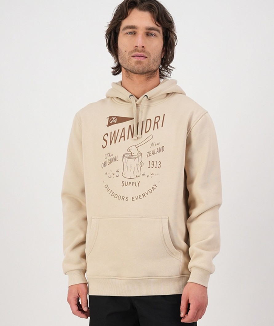 Men Swanndri NZ Fleece Tops | Men'S Duncan Fleece Hoodie