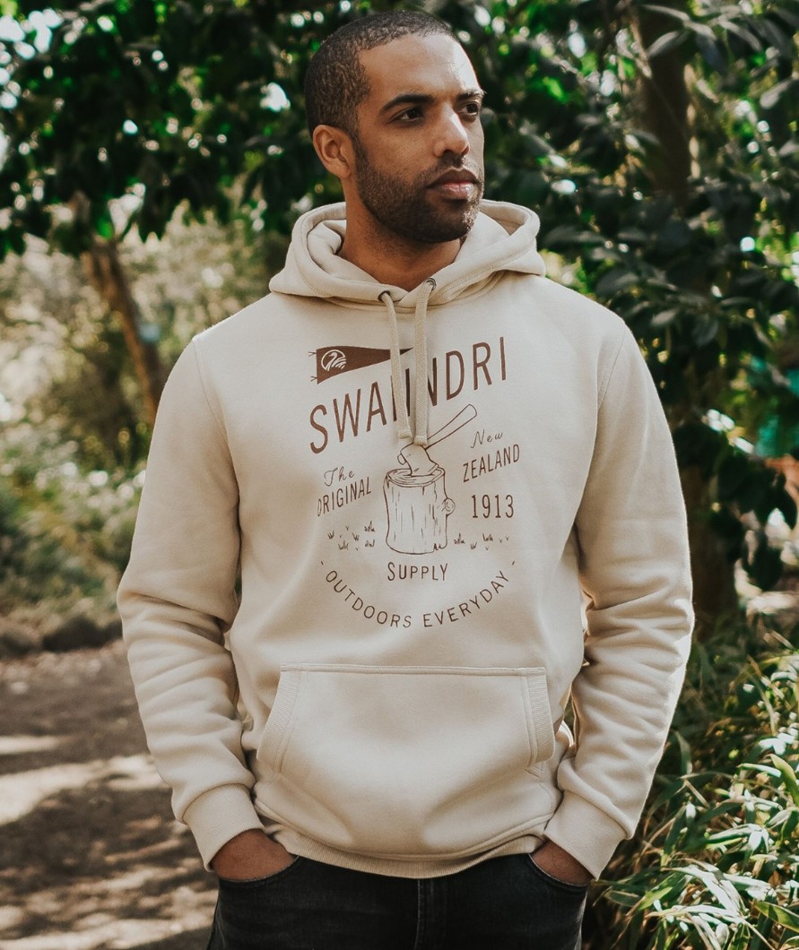 Men Swanndri NZ Fleece Tops | Men'S Duncan Fleece Hoodie