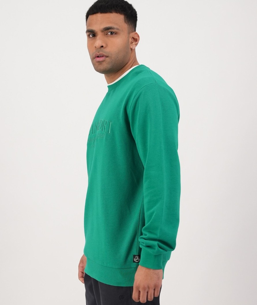 Men Swanndri NZ Fleece Tops | Men'S Mulford Fleece Crew