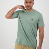 Men Swanndri NZ Knitwear & Jumpers | Men'S Hawthorn Merino T Shirt