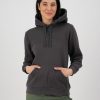 Women Swanndri NZ Fleece Tops | Women'S Clyde Fleece Hoodie