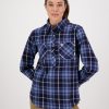 Women Swanndri NZ Long Sleeve Shirts | Women'S Barn Long Sleeve Shirt