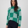 Women Swanndri NZ Knitwear & Jumpers | Women'S Straven Cotton Knit Crew