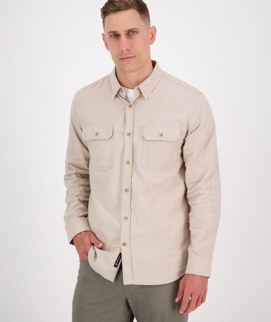 Men Swanndri NZ Long Sleeve Shirts | Men'S Ranch Road V2 Long Sleeve Shirt