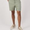 Men Swanndri NZ Shorts | Men'S Neville Linen Short