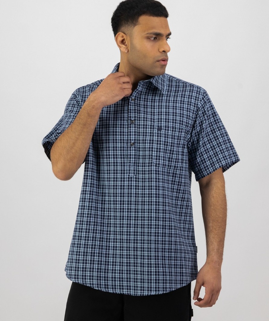 Men Swanndri NZ Short Sleeve Shirts | Men'S Paihia Short Sleeve Shirt