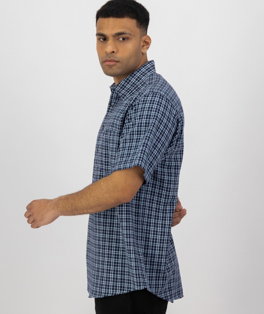 Men Swanndri NZ Short Sleeve Shirts | Men'S Paihia Short Sleeve Shirt