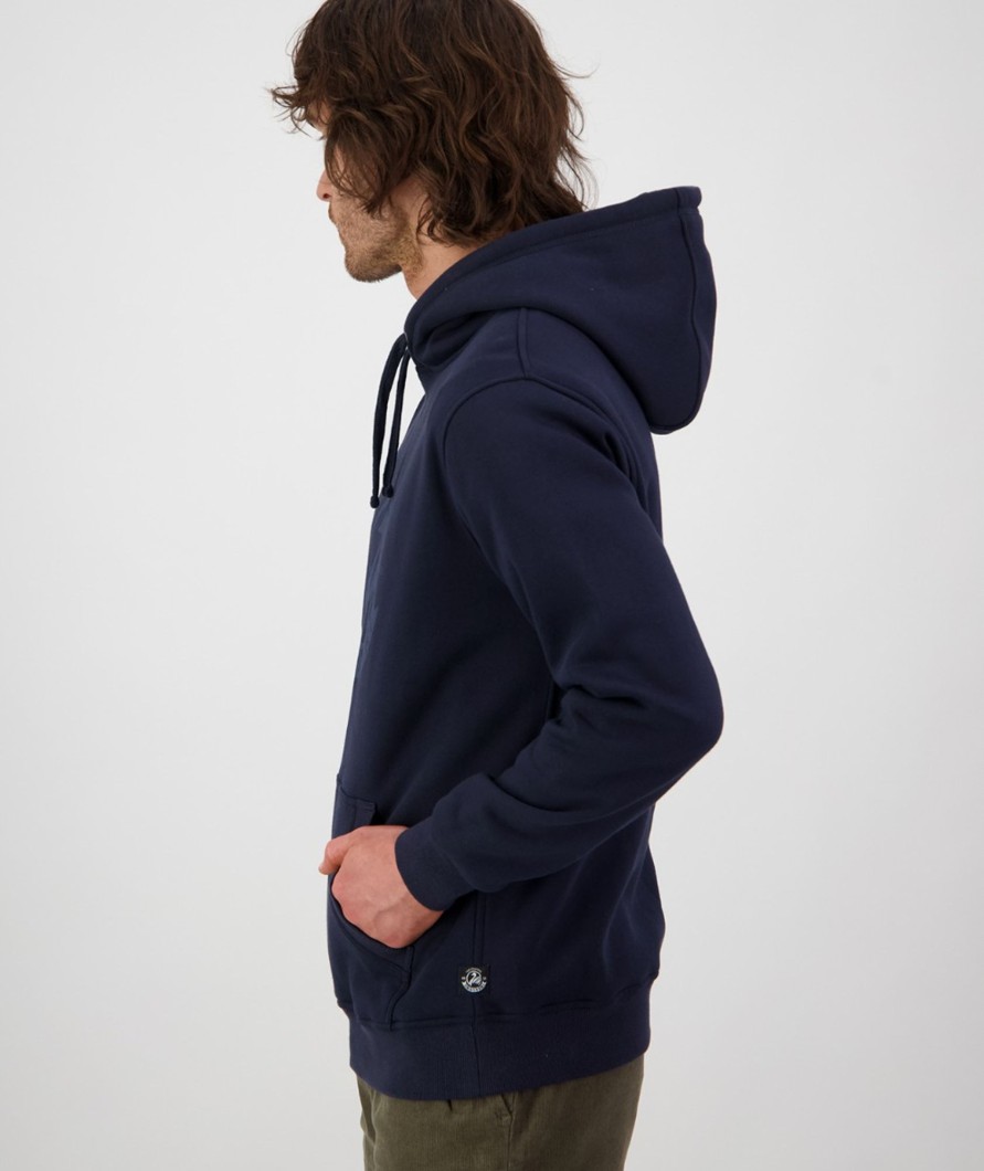 Men Swanndri NZ Fleece Tops | Men'S Original Fleece Hoodie