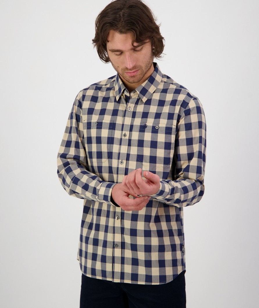 Men Swanndri NZ Long Sleeve Shirts | Men'S Matarangi Long Sleeve Shirt