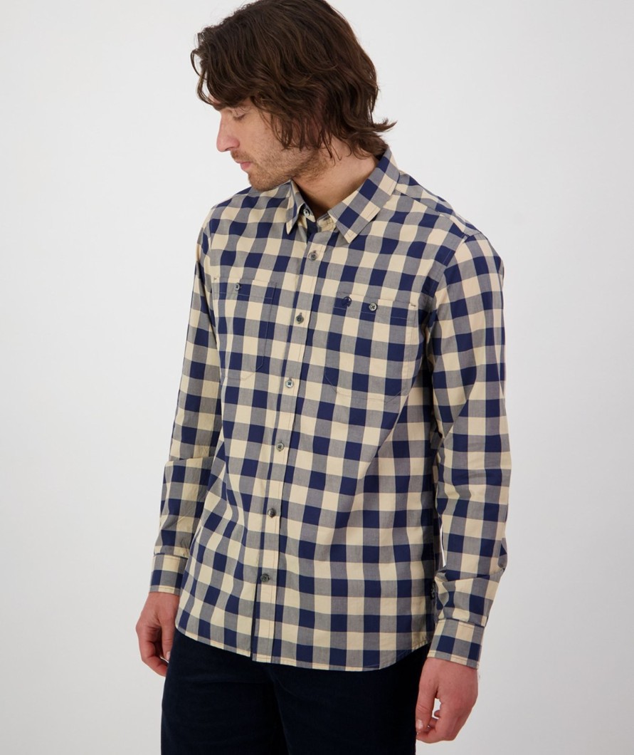 Men Swanndri NZ Long Sleeve Shirts | Men'S Matarangi Long Sleeve Shirt