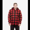 Men Swanndri NZ Wool Jackets | Men'S Hudson Wool Hoodie