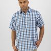 Men Swanndri NZ Short Sleeve Shirts | Men'S Paihia Short Sleeve Shirt