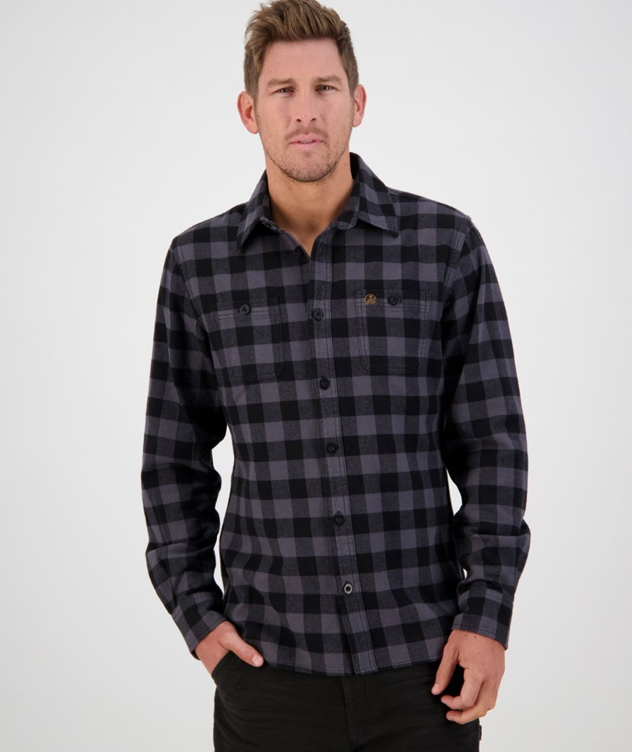 Men Swanndri NZ Long Sleeve Shirts | Men'S Marylebone Long Sleeve Shirt