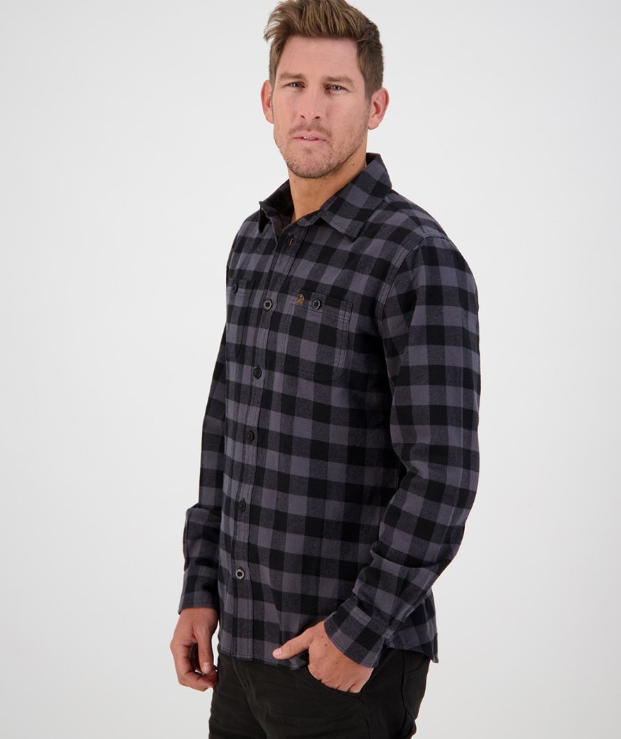 Men Swanndri NZ Long Sleeve Shirts | Men'S Marylebone Long Sleeve Shirt