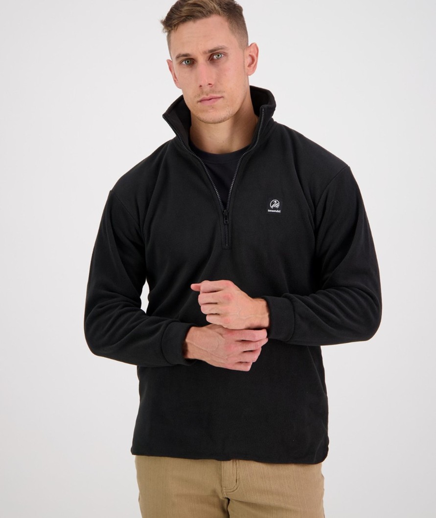 Men Swanndri NZ Fleece Tops | Men'S Motu Fleece Pullover