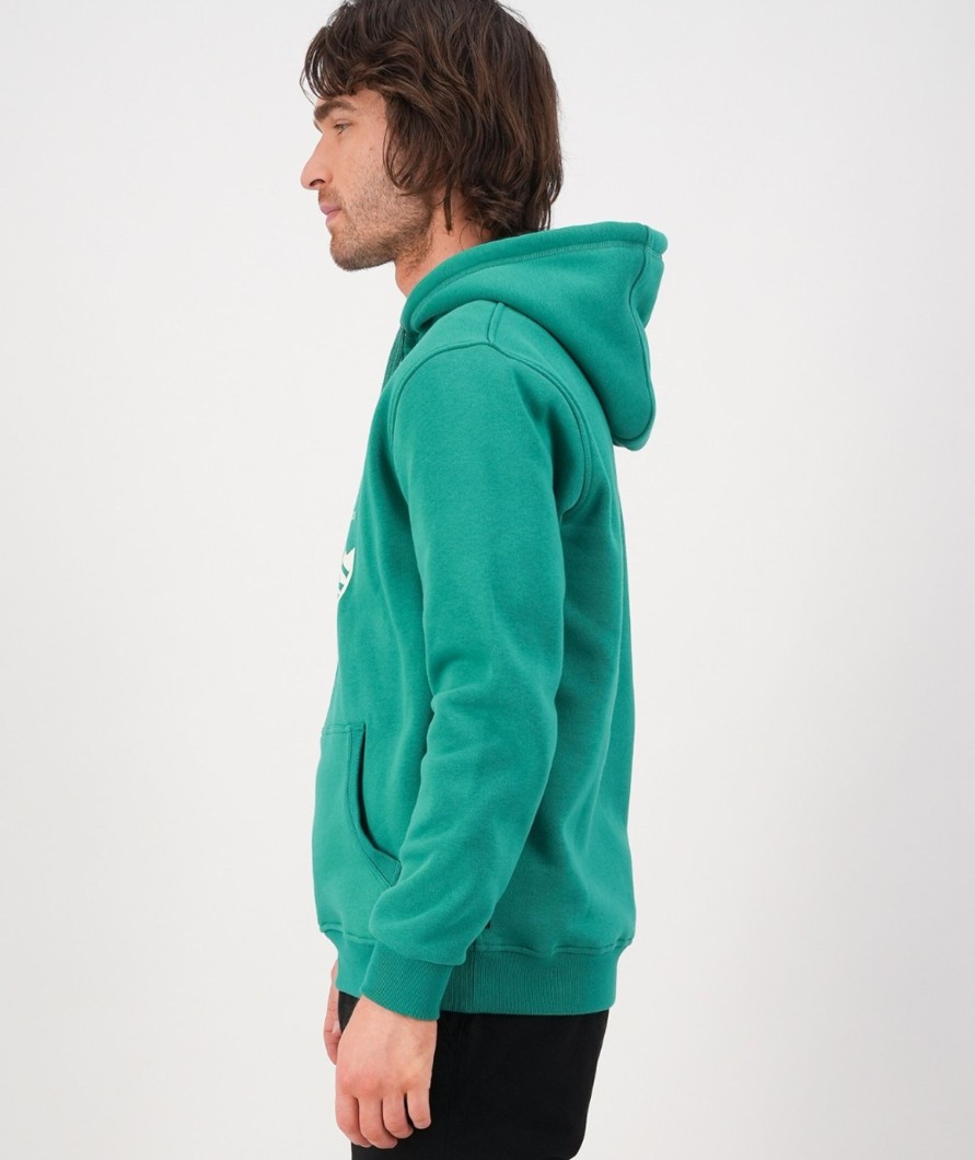 Men Swanndri NZ Fleece Tops | Men'S Original Fleece Hoodie