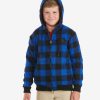 Kids Swanndri NZ | Kid'S Crooked River Wool Hoodie