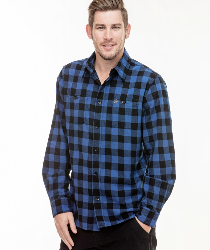 Men Swanndri NZ Long Sleeve Shirts | Men'S Marylebone Long Sleeve Shirt