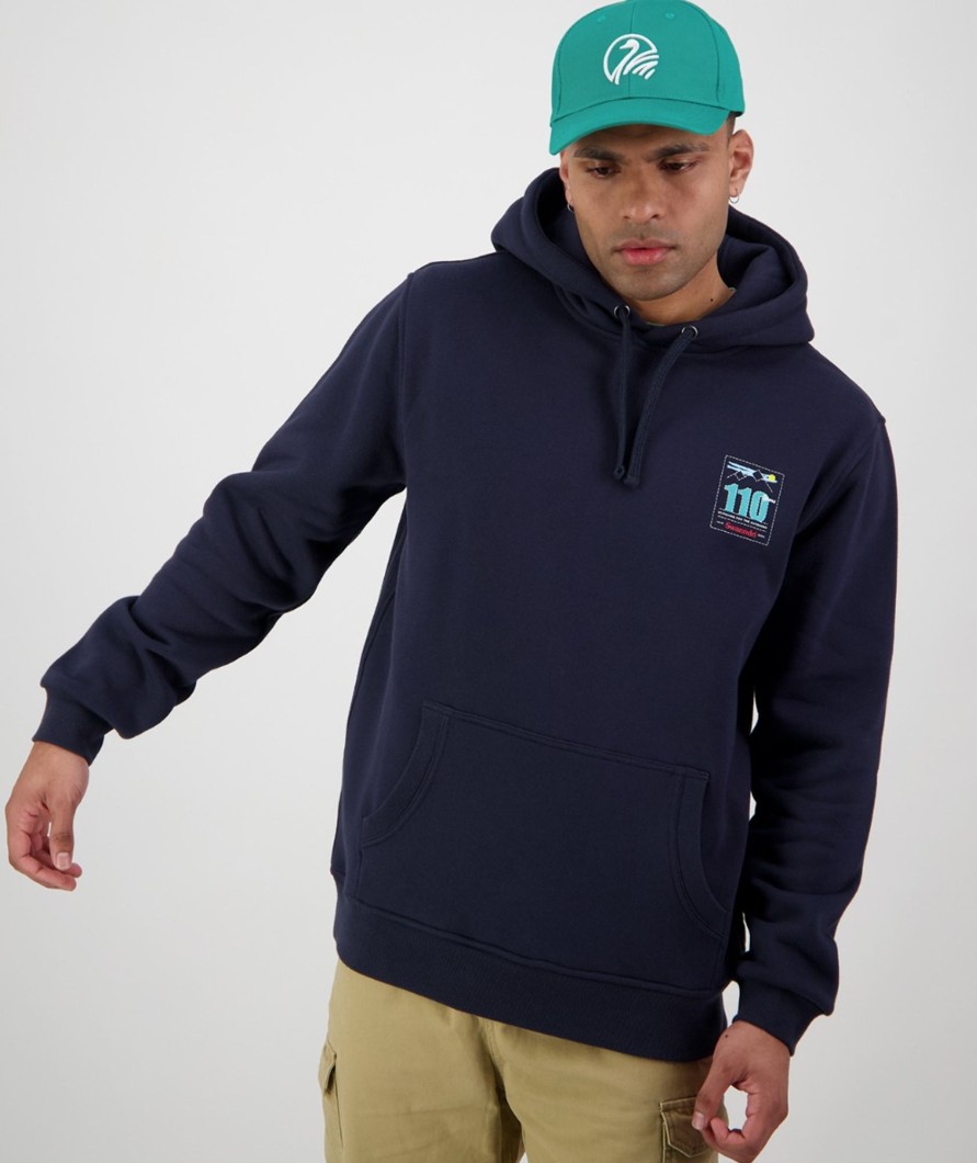 Men Swanndri NZ Fleece Tops | Men'S Origins Hoodie