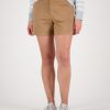 Women Swanndri NZ Shorts | Women'S Blumont Stretch Canvas Shorts