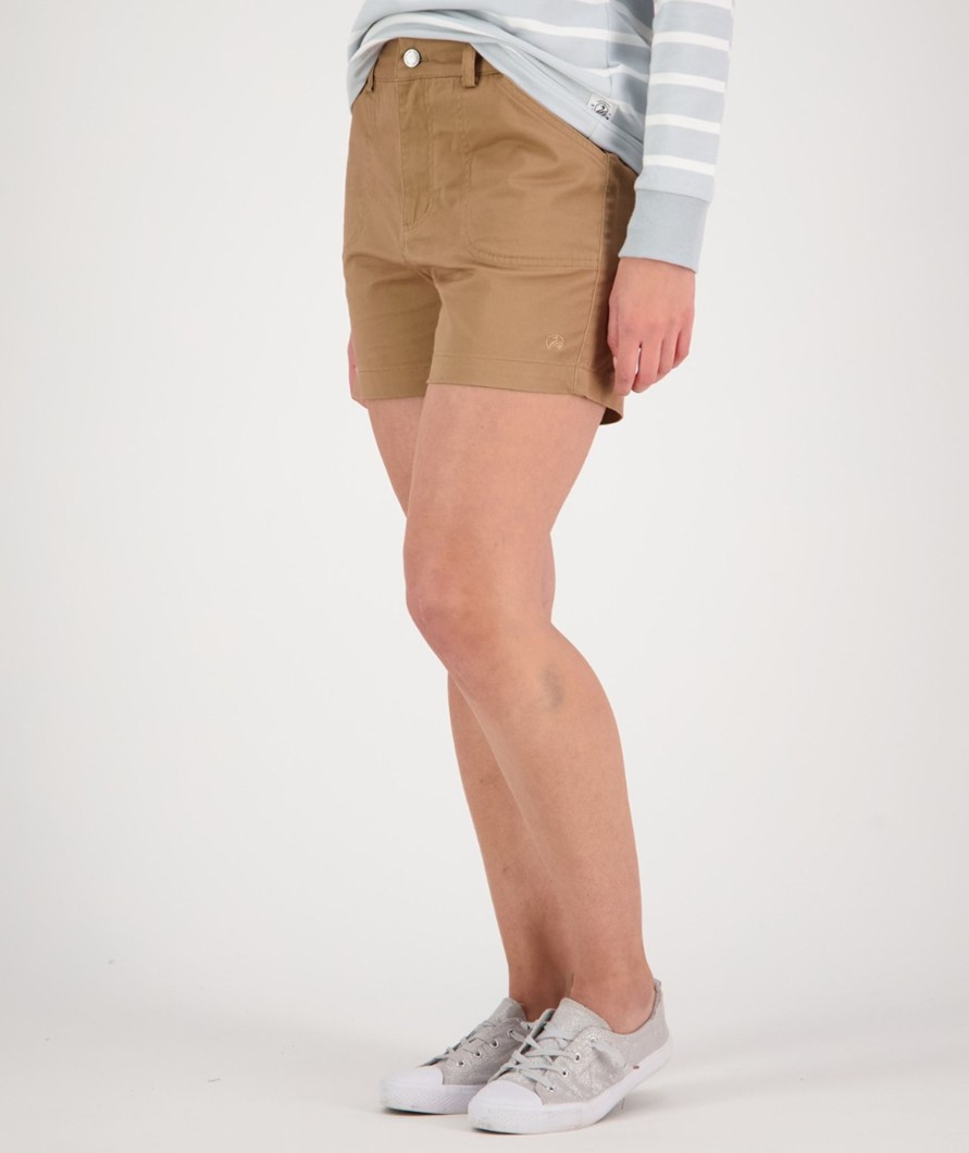 Women Swanndri NZ Shorts | Women'S Blumont Stretch Canvas Shorts