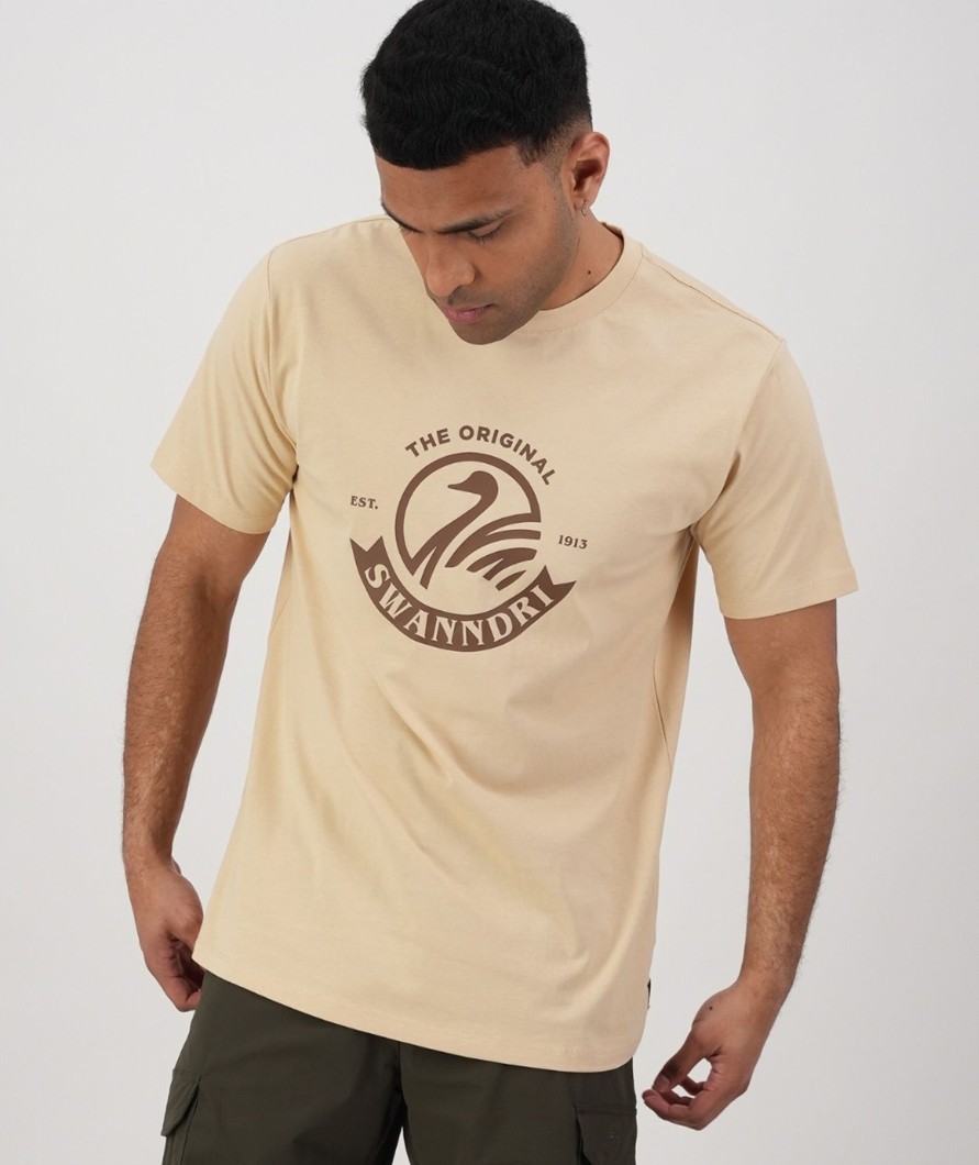 Men Swanndri NZ Printed T Shirts | Men'S Original V2 T Shirt