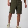 Men Swanndri NZ Shorts | Men'S Clevedon Stretch Canvas Short