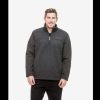 Men Swanndri NZ Knitwear & Jumpers | Men'S Weka Technical Fleece Pullover With Bonded Wool Lining