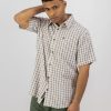 Men Swanndri NZ Short Sleeve Shirts | Men'S Russell Short Sleeve Shirt