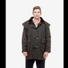 Men Swanndri NZ Oilskin Jackets & Vests | Men'S Baxter Short Oilskin Coat