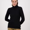 Women Swanndri NZ Knitwear & Jumpers | Women'S Shadow Creek Long Sleeve Merino Baselayer