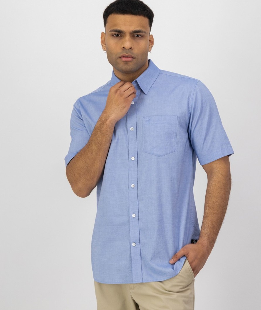 Men Swanndri NZ Short Sleeve Shirts | Men'S Oates Short Sleeve Shirt