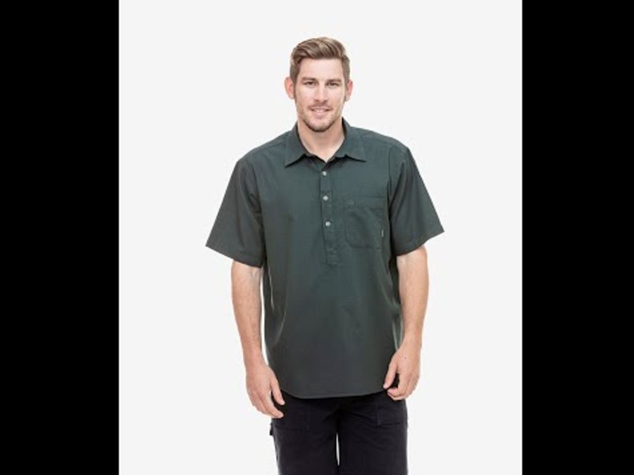 Men Swanndri NZ Short Sleeve Shirts | Men'S Paihia Short Sleeve Shirt