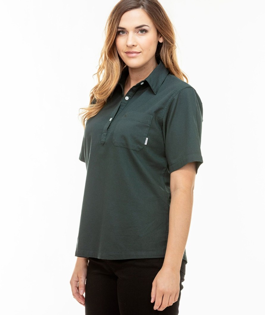 Women Swanndri NZ Short Sleeve Shirts | Women'S Tasman Short Sleeve Shirt