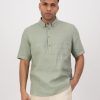 Men Swanndri NZ Short Sleeve Shirts | Men'S Oakwood Short Sleeve Shirt