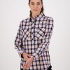 Women Swanndri NZ Long Sleeve Shirts | Women'S Barn Long Sleeve Shirt