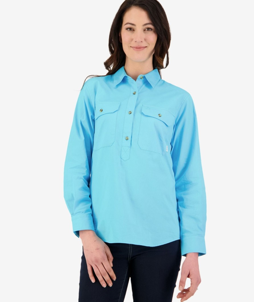 Women Swanndri NZ Long Sleeve Shirts | Women'S Roma Long Sleeve Shirt