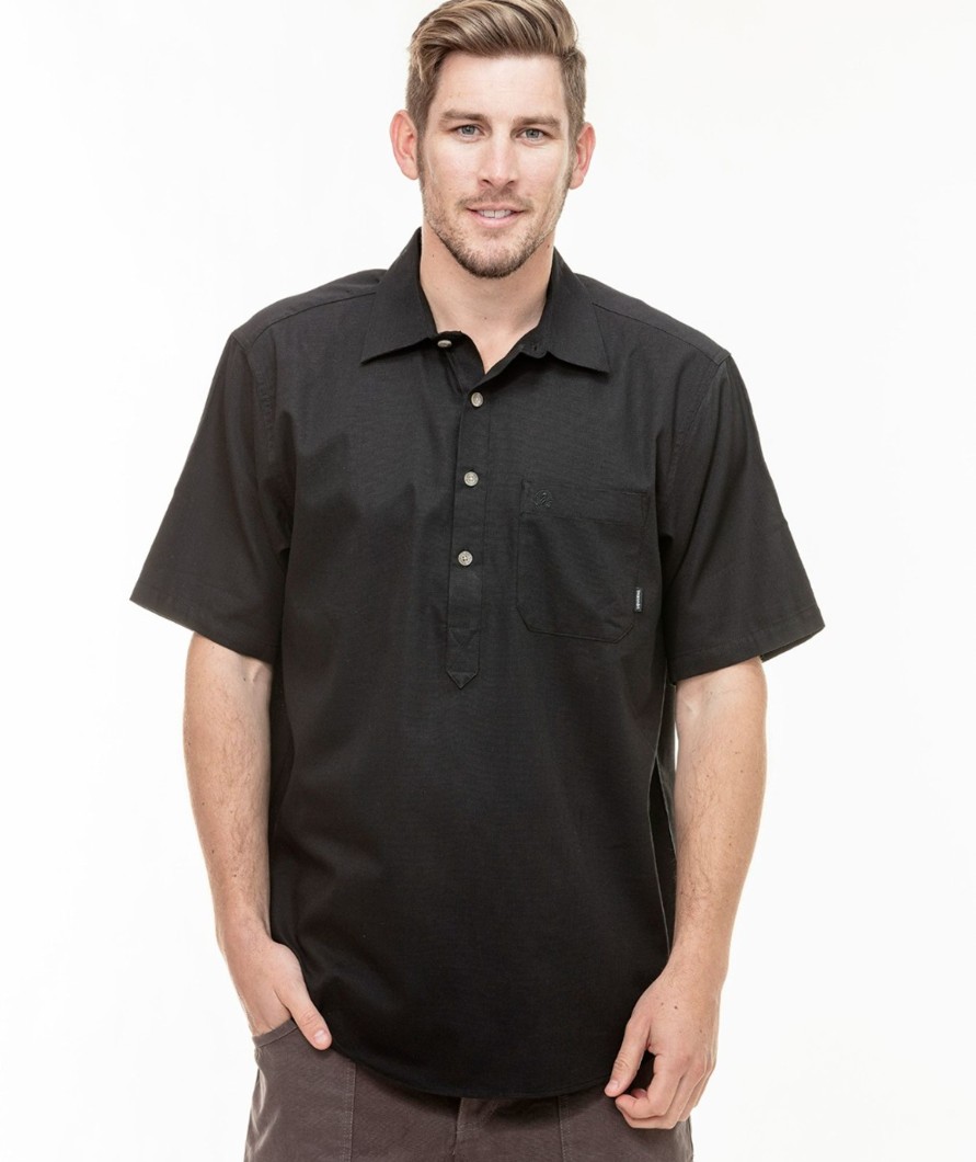 Men Swanndri NZ Short Sleeve Shirts | Men'S Paihia Short Sleeve Shirt