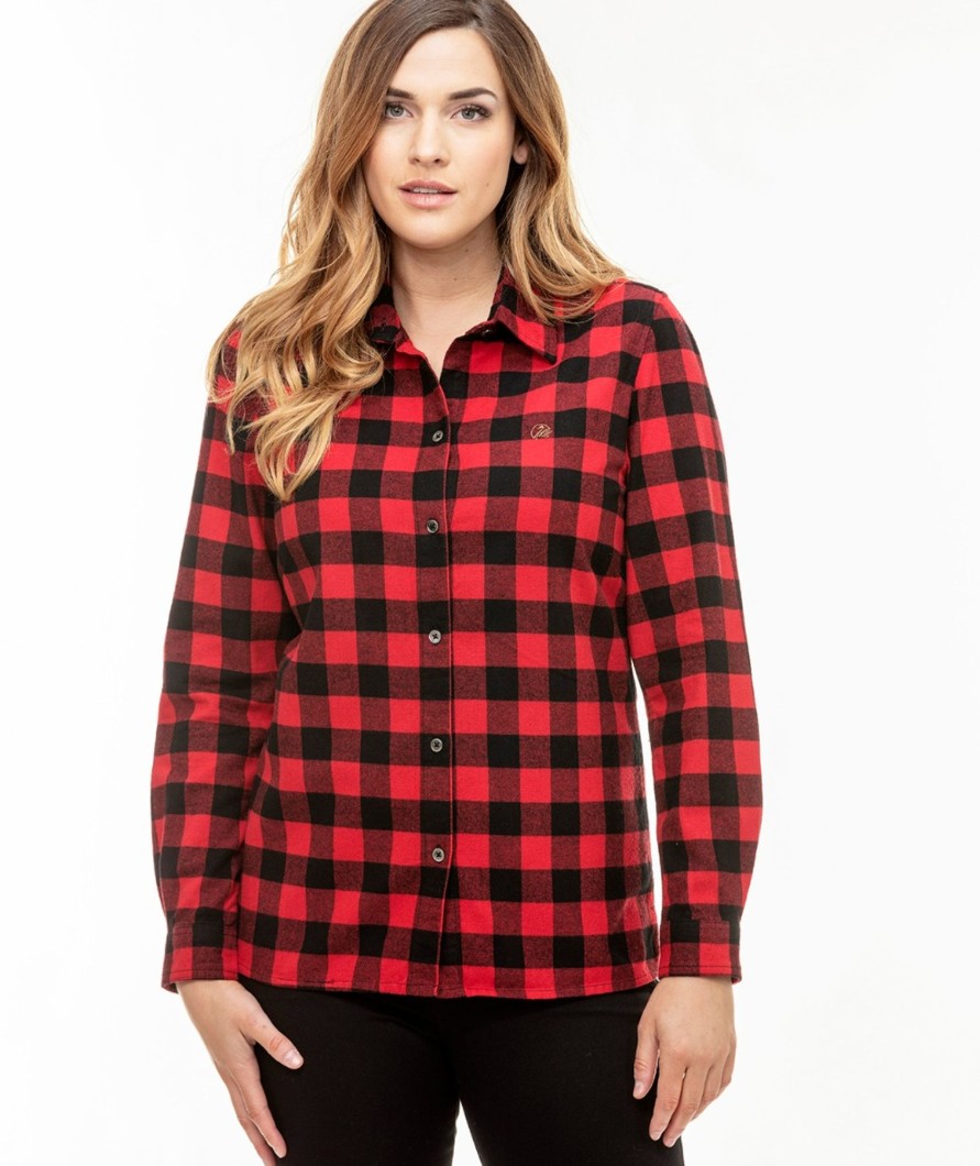 Women Swanndri NZ Long Sleeve Shirts | Women'S Monaco Long Sleeve Shirt