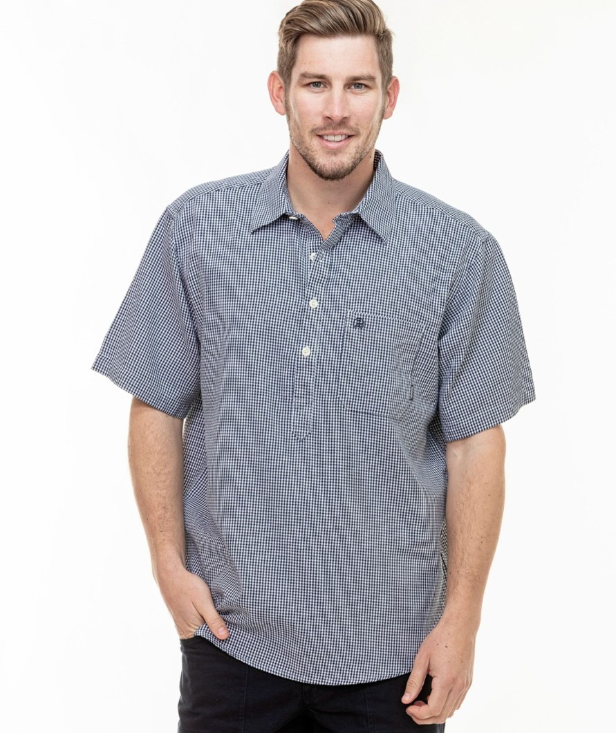 Men Swanndri NZ Short Sleeve Shirts | Men'S Paihia Short Sleeve Shirt