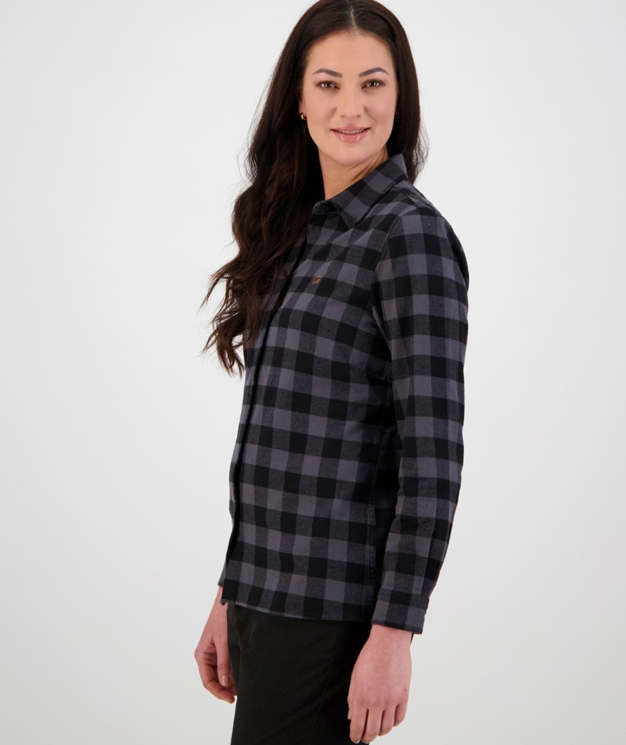 Women Swanndri NZ Long Sleeve Shirts | Women'S Monaco Long Sleeve Shirt