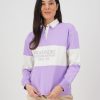 Women Swanndri NZ Long Sleeve Shirts | Women'S Redfern Long Sleeve Rugby Shirt